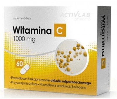 Witamina C 1000 mg Activlab Pharma, kapsułki, 60 sztuk.