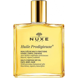 Nuxe Huile Prodigieuse, suchy olejek do twarzy, ciała i włosów, 50 ml