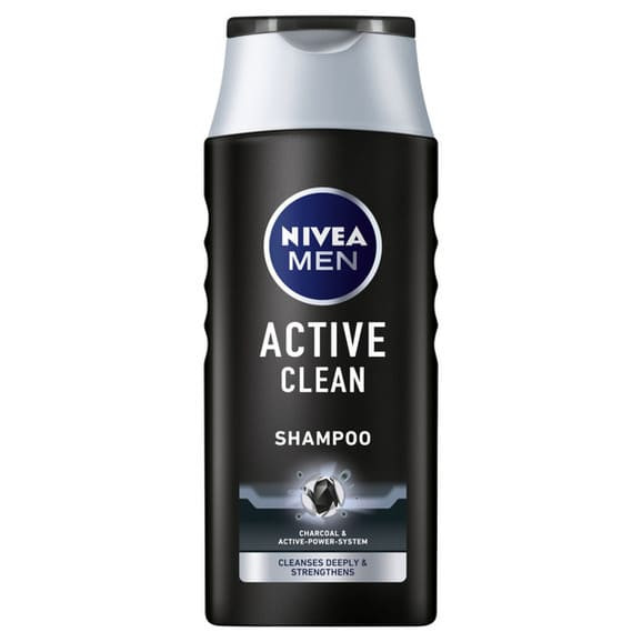 Nivea MEN Active Clean, szampon oczyszczający z węglem aktywnym, 400 ml