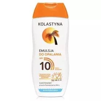 Kolastyna, wodoodporna emulsja do opalania, SPF 10, 200 ml