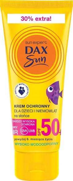 DAX Sun, krem ochronny dla dzieci, SPF50+, 75 ml